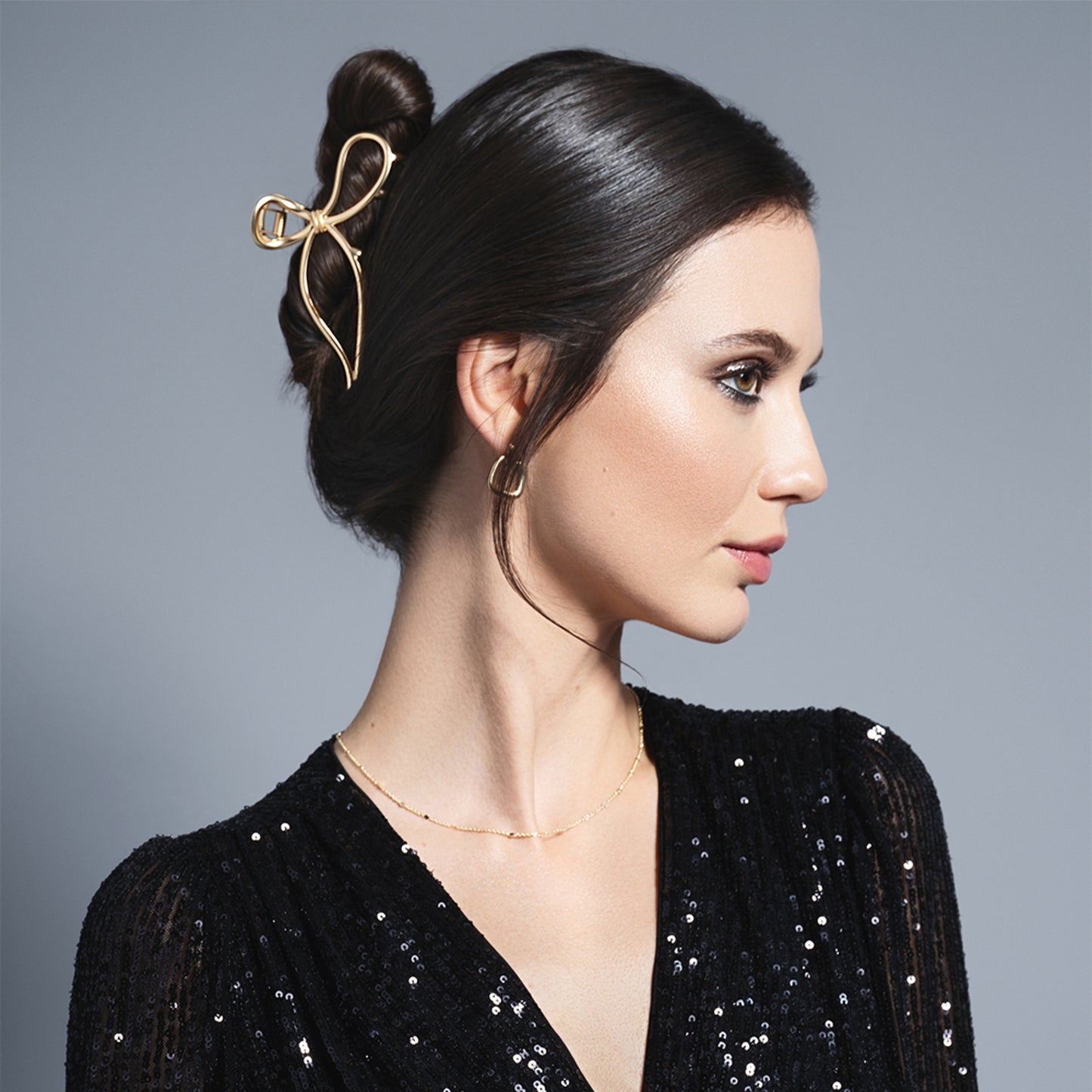 Gilded Knot Clip