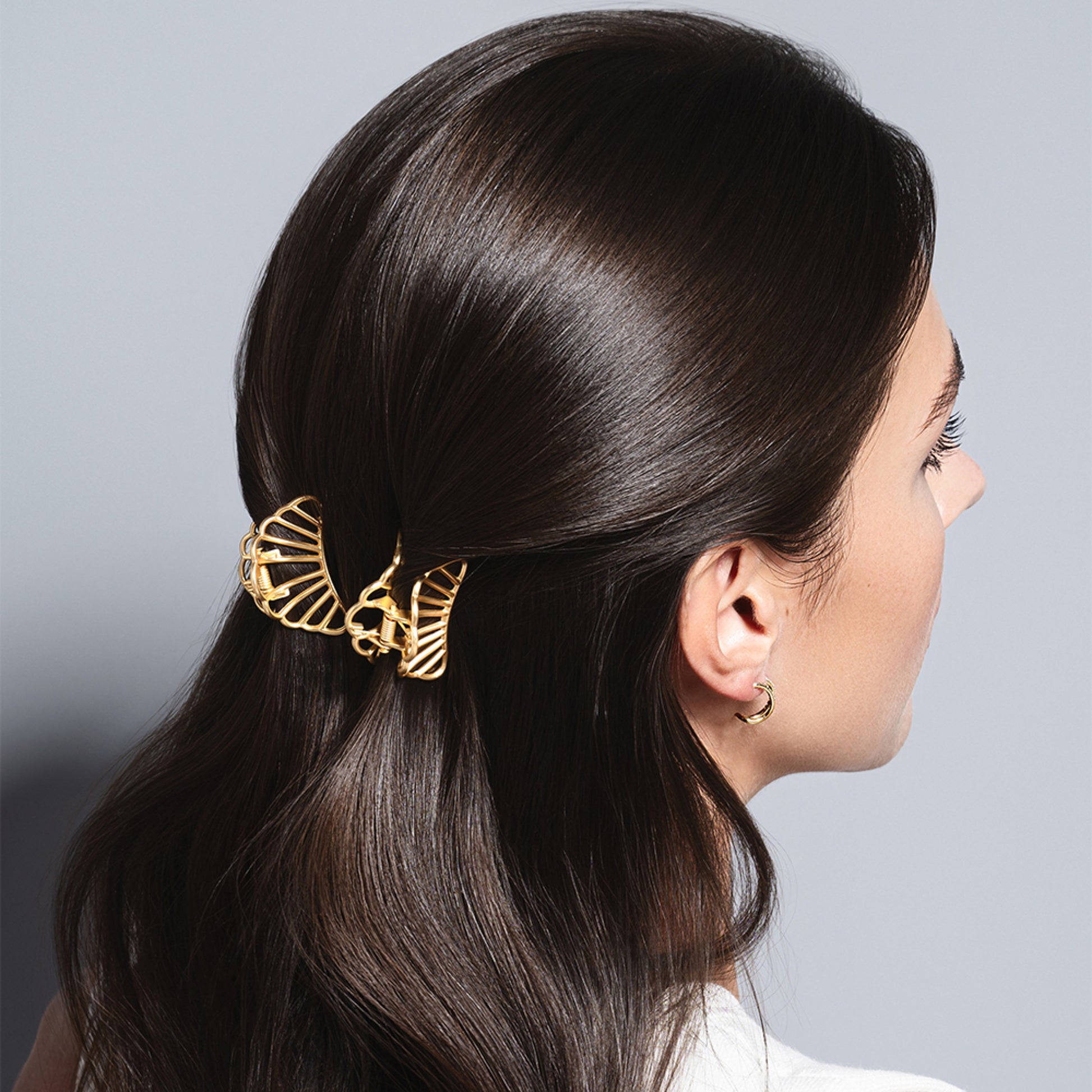 Petite Gilded Mermaid Clips
