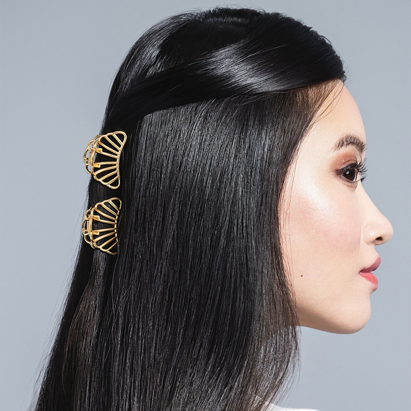 Petite Gilded Mermaid Clips