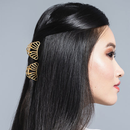 Petite Gilded Mermaid Clips