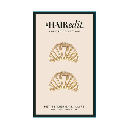 Petite Gilded Mermaid Clips
