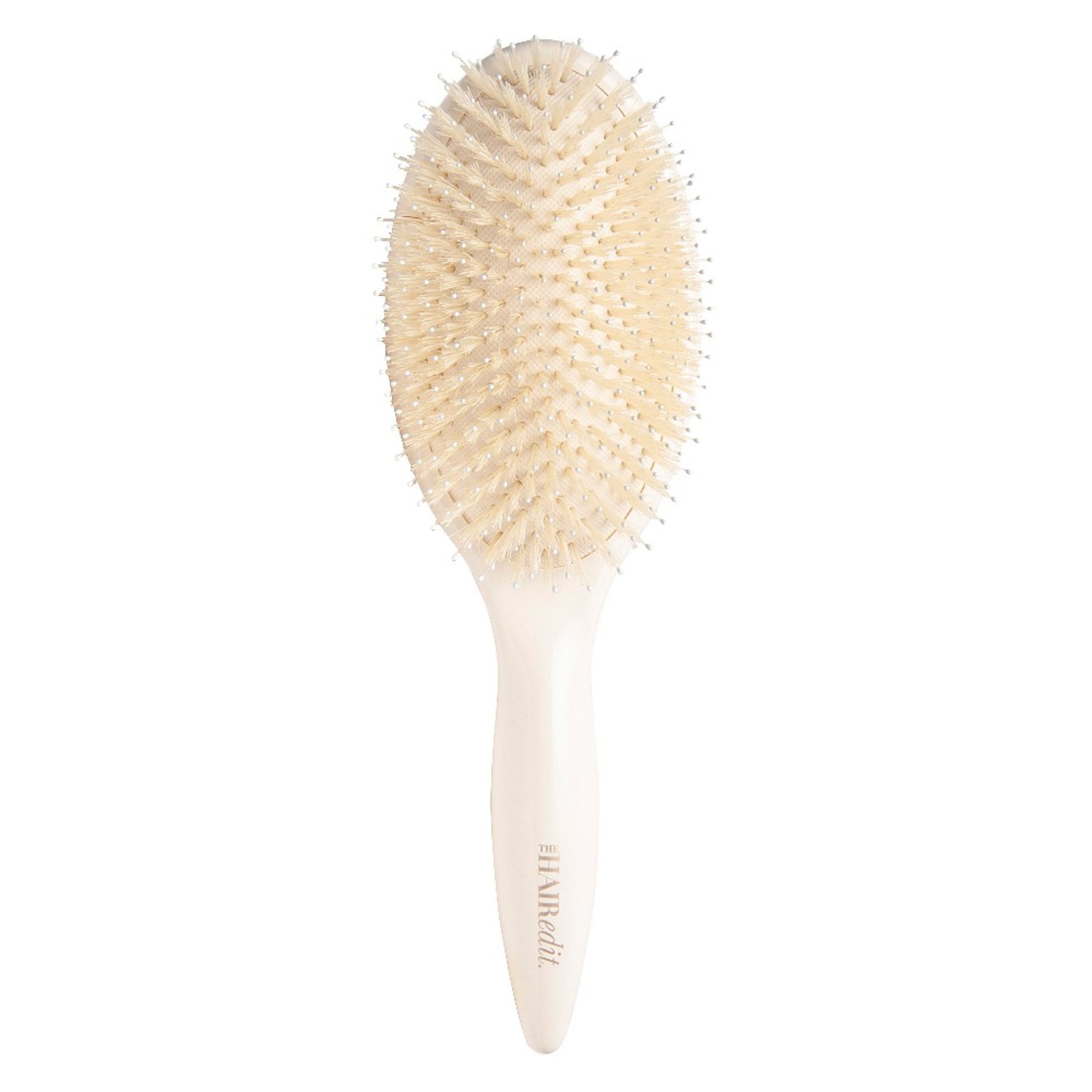 Finish and Shine Boar Bristle Brush - Cream 1 pc