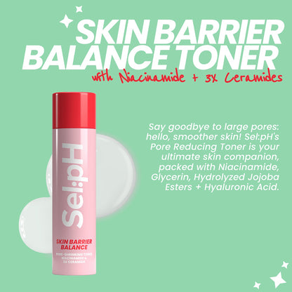 Skin Barrier Balance Toner with Niacinamide + 3 Ceramides