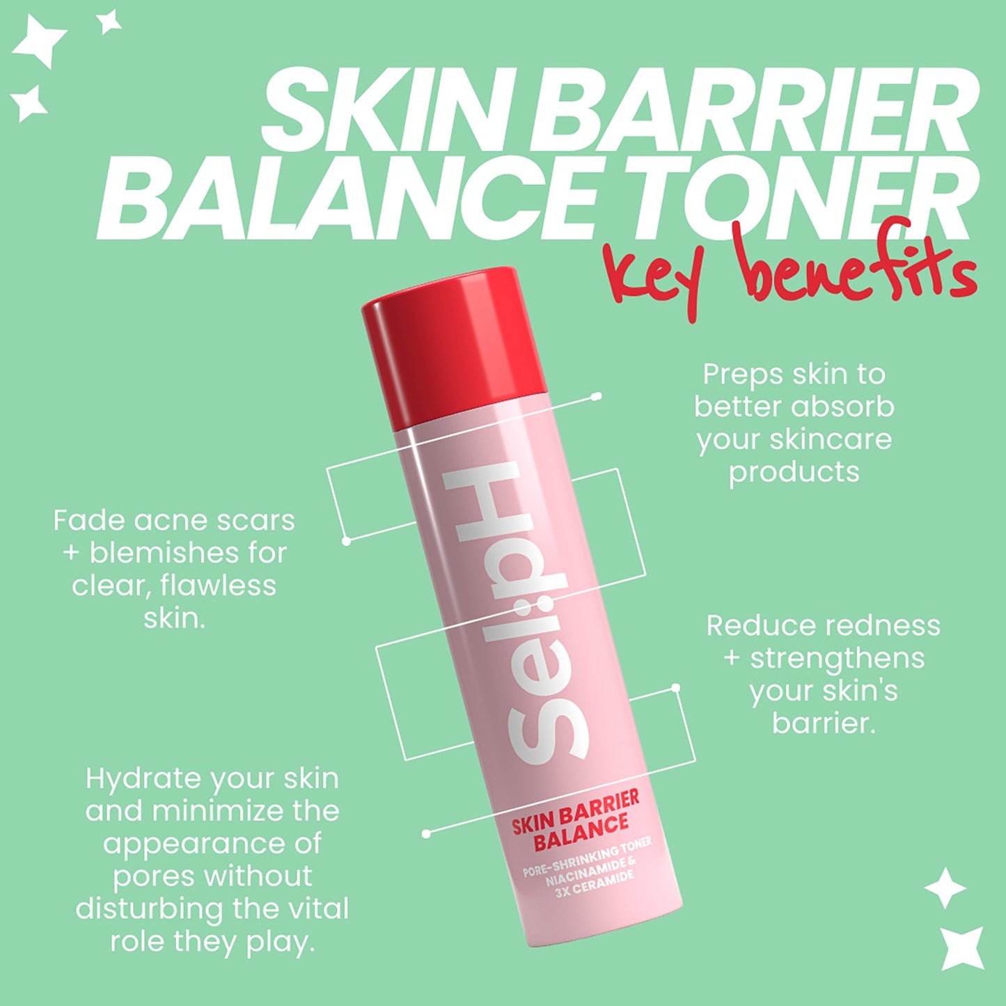Skin Barrier Balance Toner with Niacinamide + 3 Ceramides