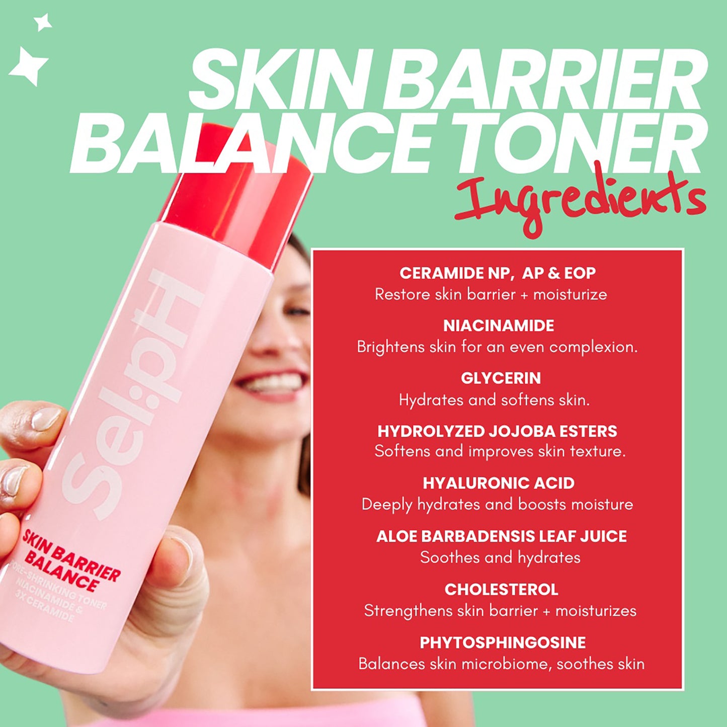 Skin Barrier Balance Toner with Niacinamide + 3 Ceramides
