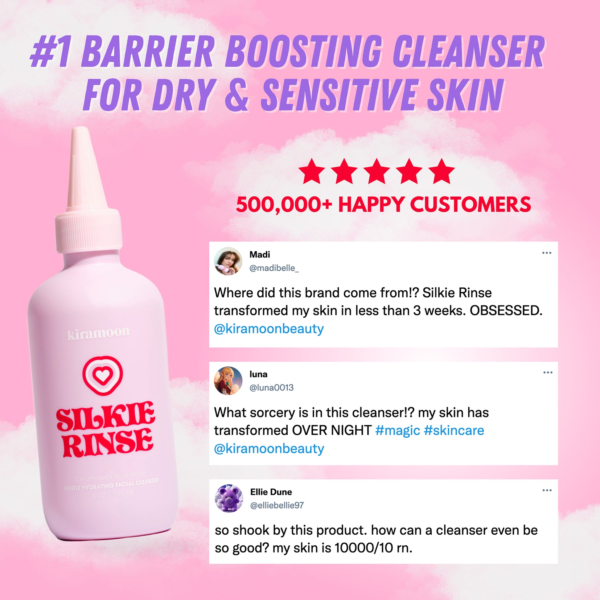 Silkie Rinse Gentle Glycerin Cleanser