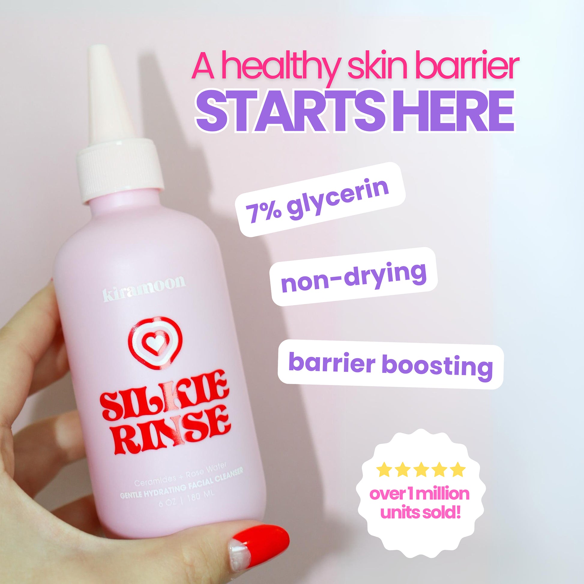 Silkie Rinse Gentle Glycerin Cleanser
