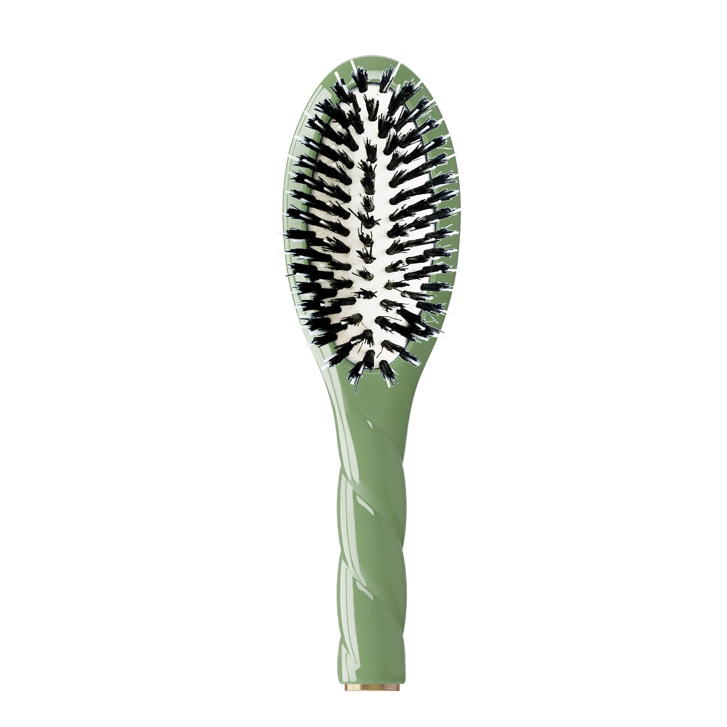 Small Brush N.02 The Small Care & Detangling HairBrush Almond Green