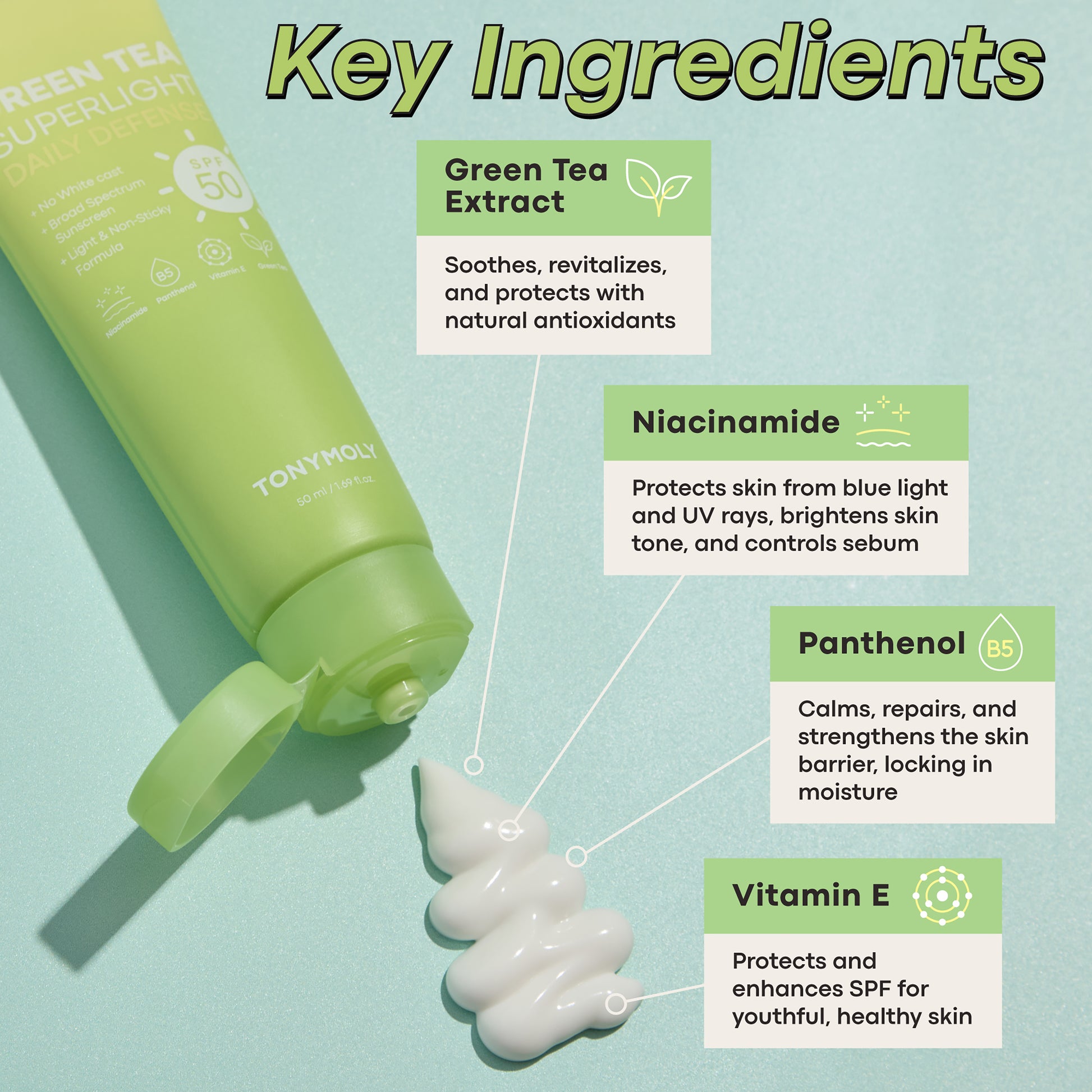 Green Tea Superlight Daily Defense Sunscreen