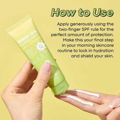 Green Tea Superlight Daily Defense Sunscreen