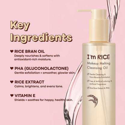 I’m Rice Makeup Melting Cleansing Oil