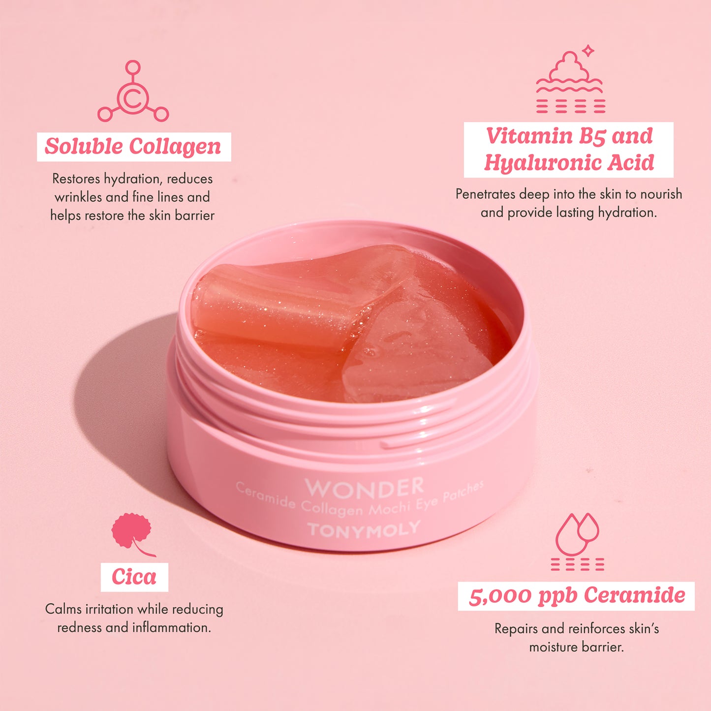 Wonder Ceramide Mochi Eye Patches