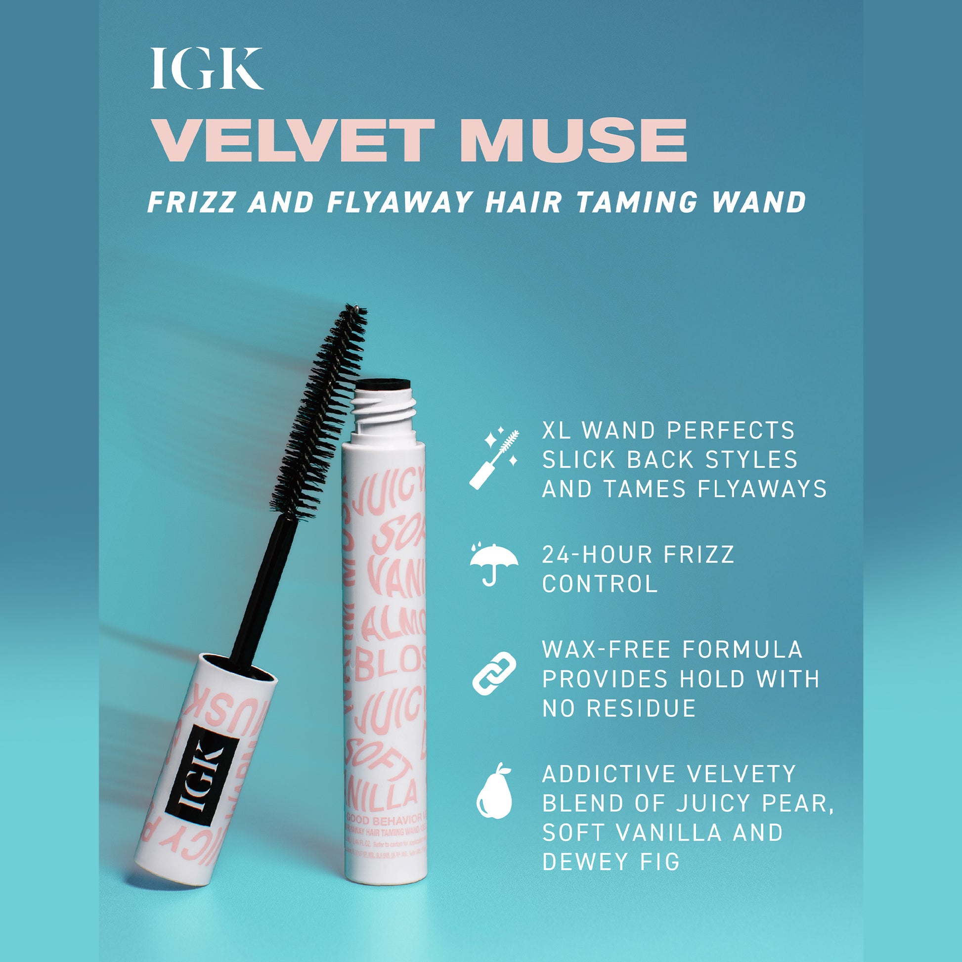 VELVET MUSE Frizz and Flyaway Taming Wand LTO