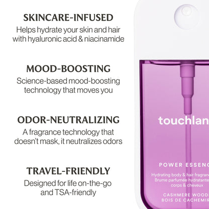 Cashmere Woods Power Essence Body & Hair Fragrance Mist