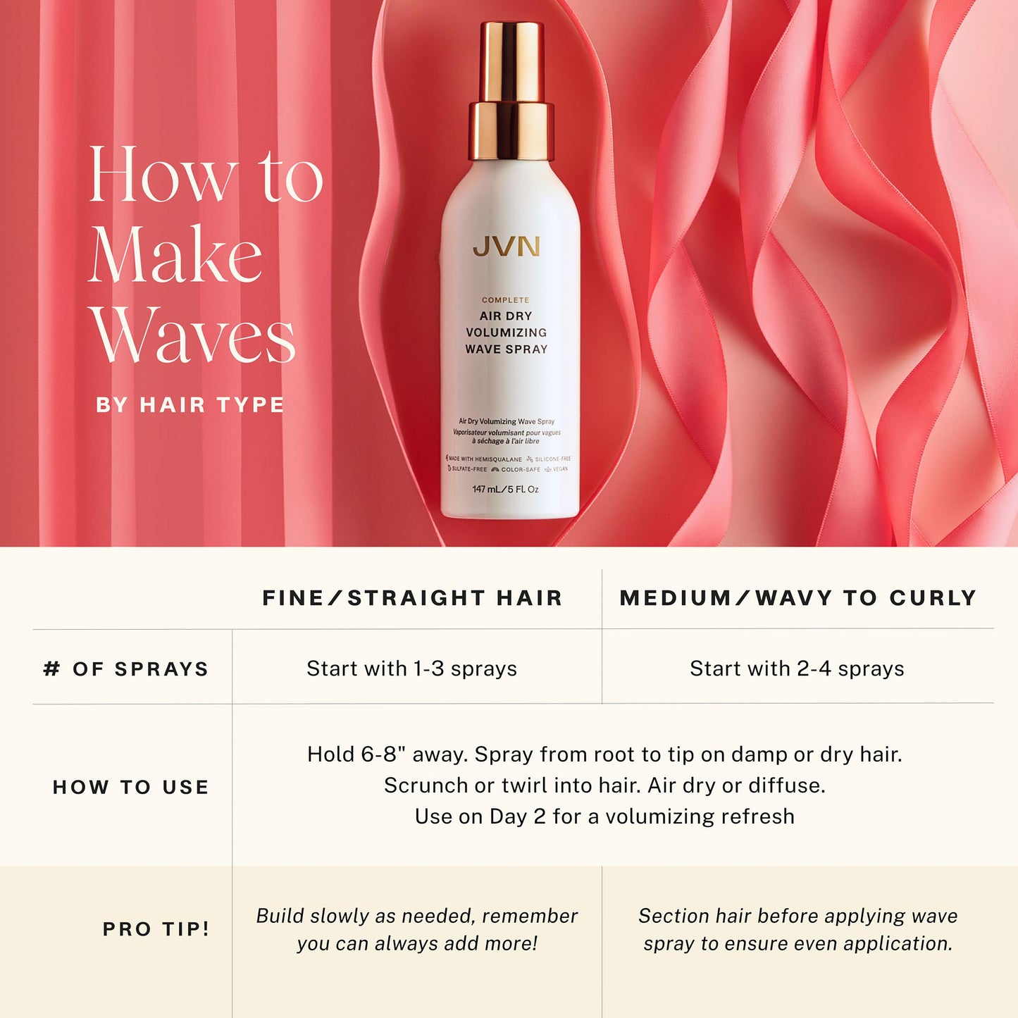 Air Dry Volumizing Wave Spray