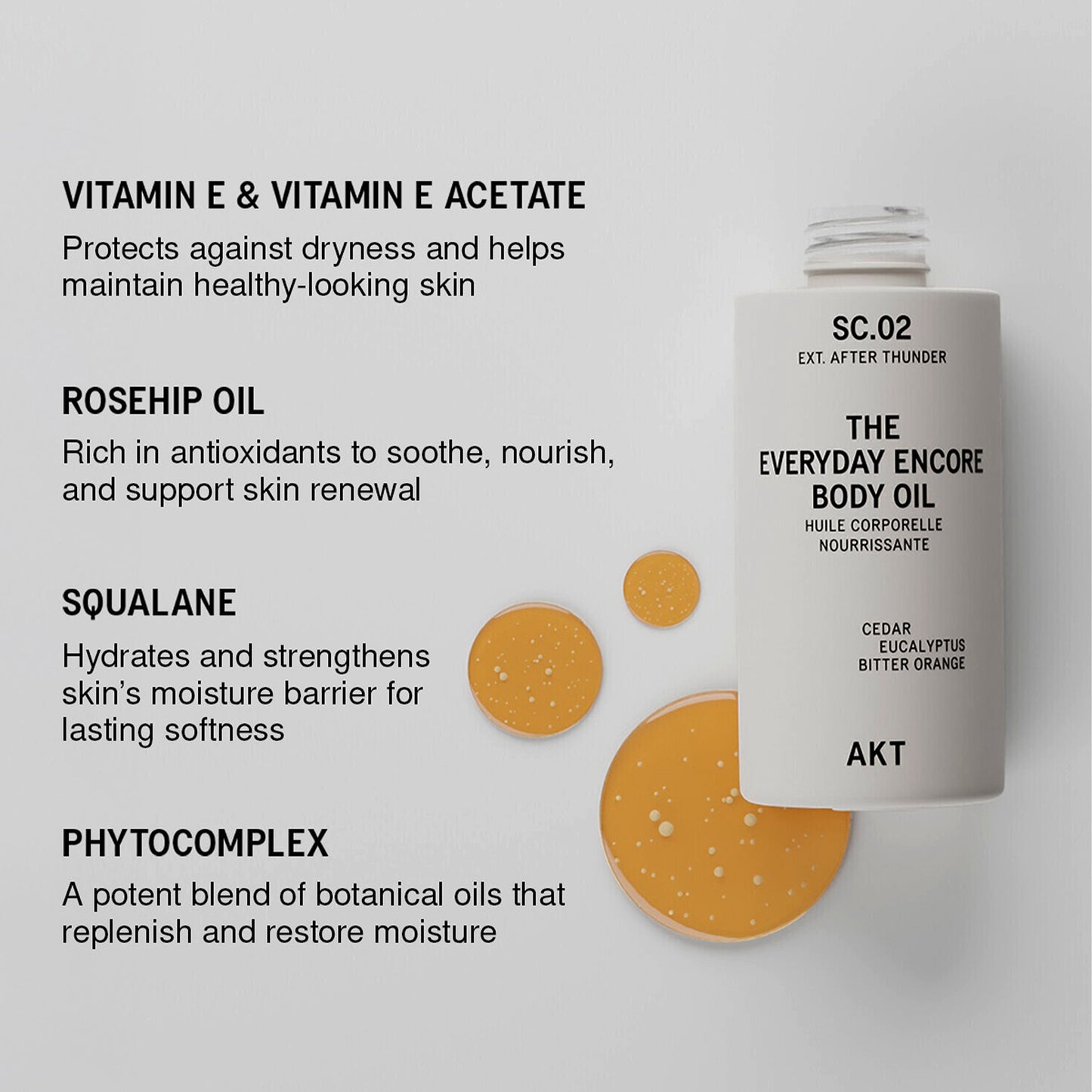 The Everyday Encore Body Oil - SC02 After Thunder