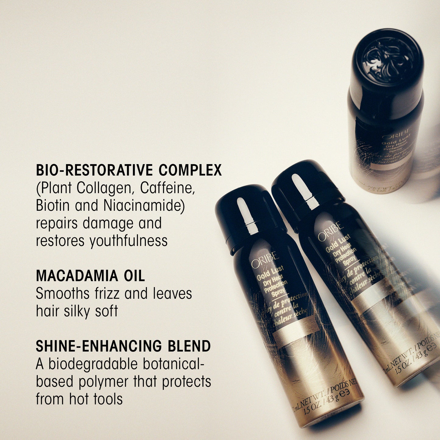 Gold Lust Dry Heat Protection Spray