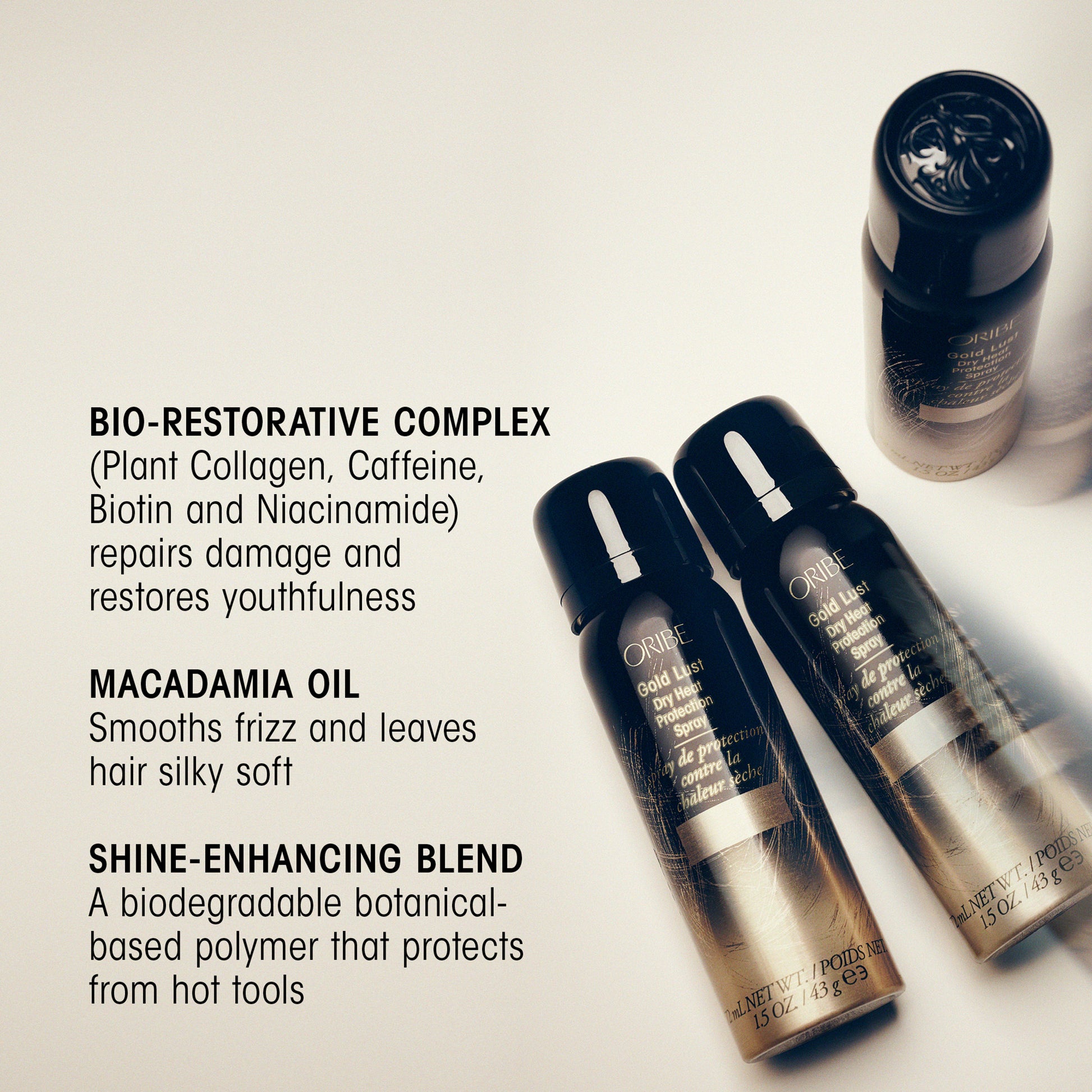 Gold Lust Dry Heat Protection Spray