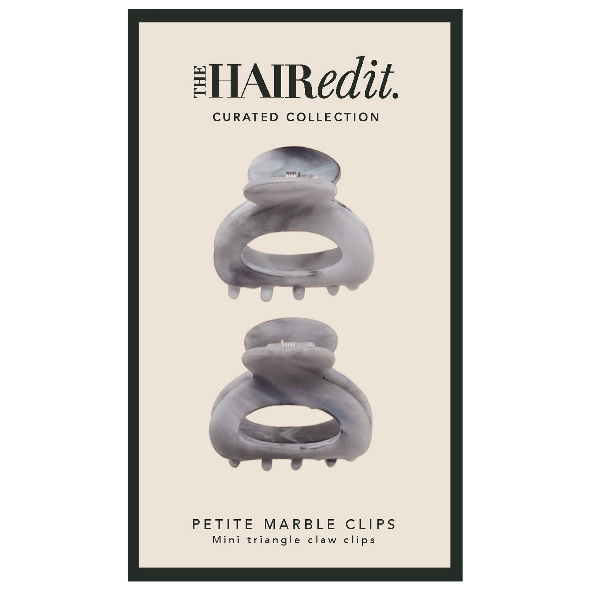 Petite Marble Clips