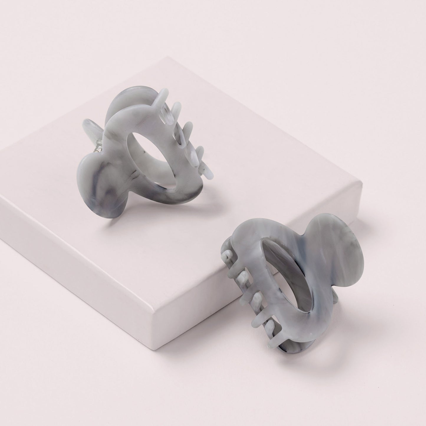 Petite Marble Clips