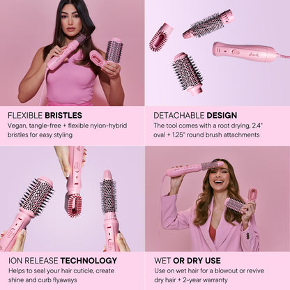 Interchangeable Blow Dry Brush