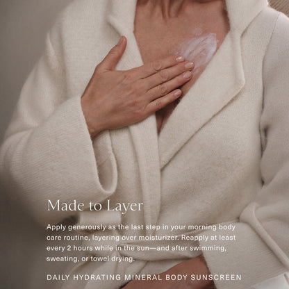 Daily Hydrating Mineral Body Sunscreen