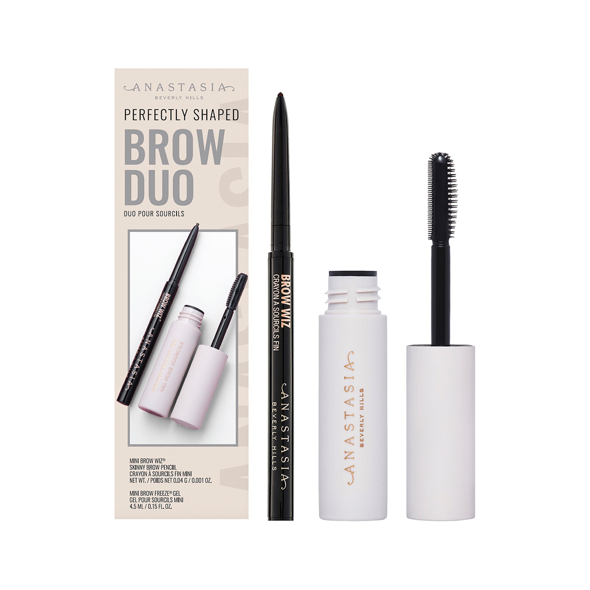 Perfectly Shaped Brow Duo Wiz - 0.001 oz BFG: 0.15 Fl. oz Medium Brown