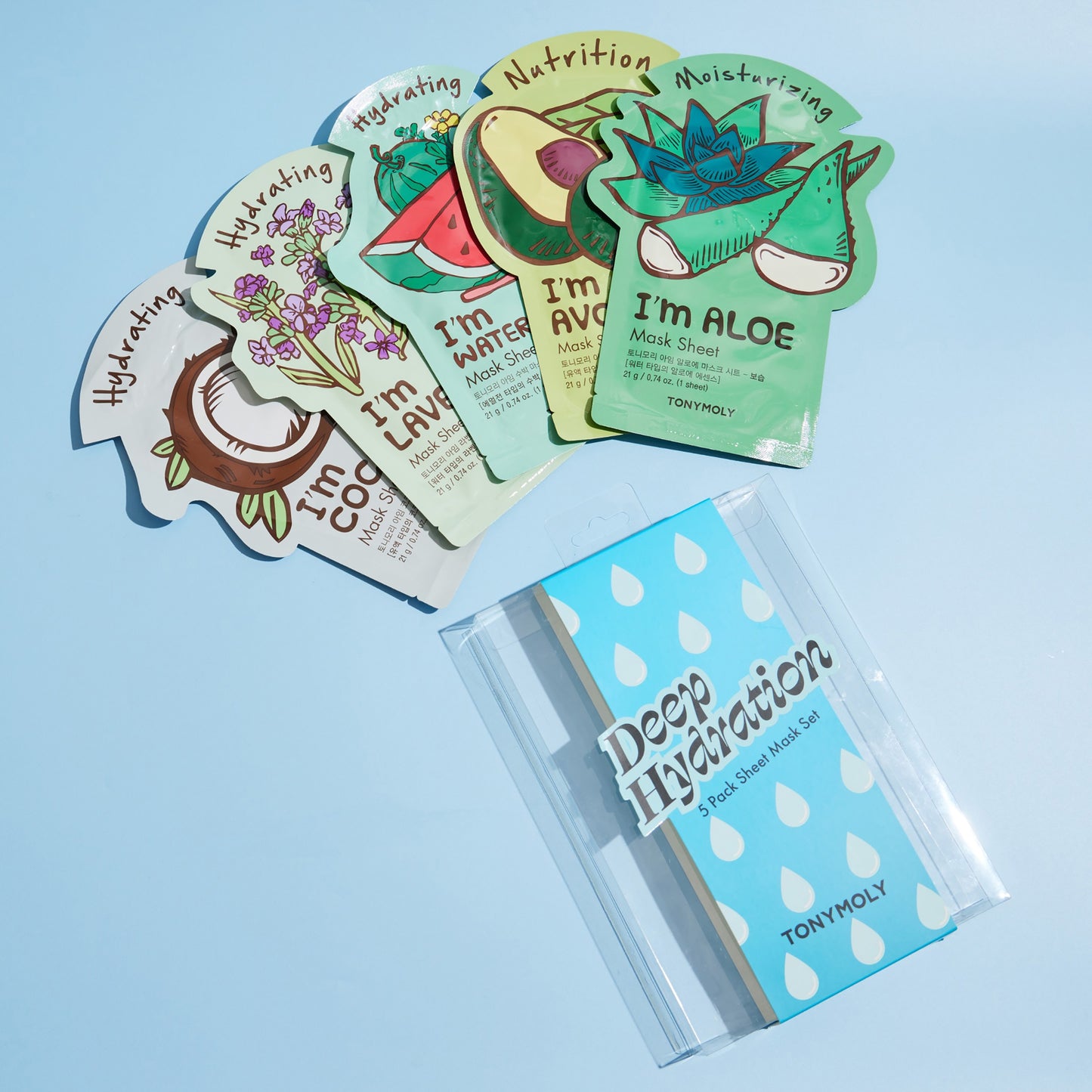 Deep Hydration Sheet Mask Set