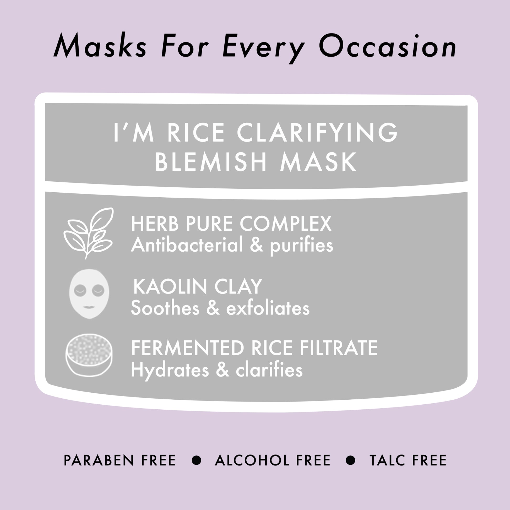 I’m Rice Clarifying Mask