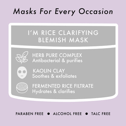 I’m Rice Clarifying Mask