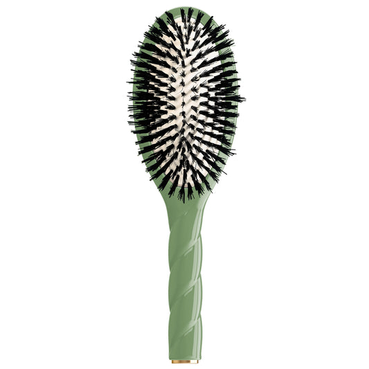 N.01 The Shine & Care Hairbrush The Universal Sage Green 1 pc
