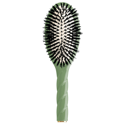 N.01 The Shine & Care Hairbrush The Universal Sage Green