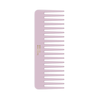 The Large Detangling Comb in Acetate Lilac Pink