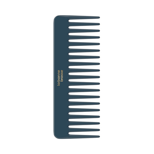 The Large Detangling Comb in Acetate Ink Blue 1 pc