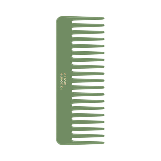 The Large Detangling Comb in Acetate Sage Green 1 pc