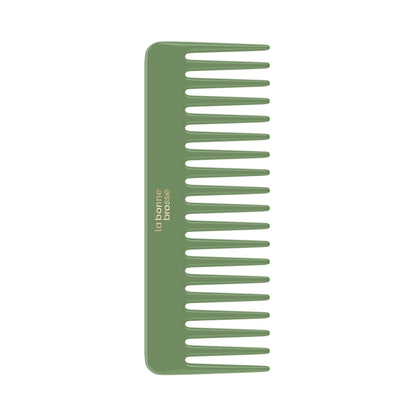 The Large Detangling Comb in Acetate Sage Green