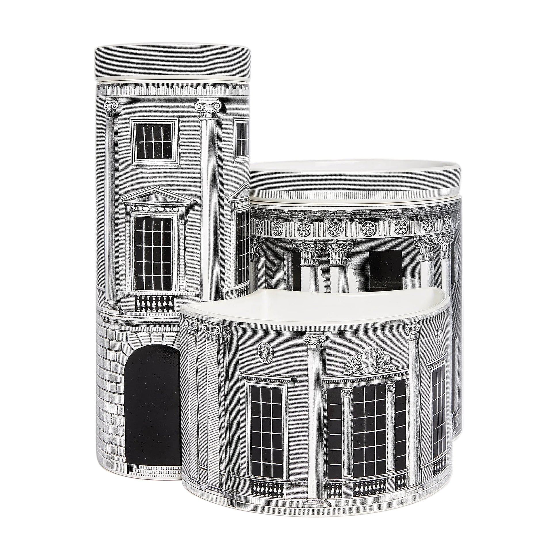 Set of three scented Candles NEL MENTRE - Immaginazione Fragrance - Architettura Décor 82.89oz