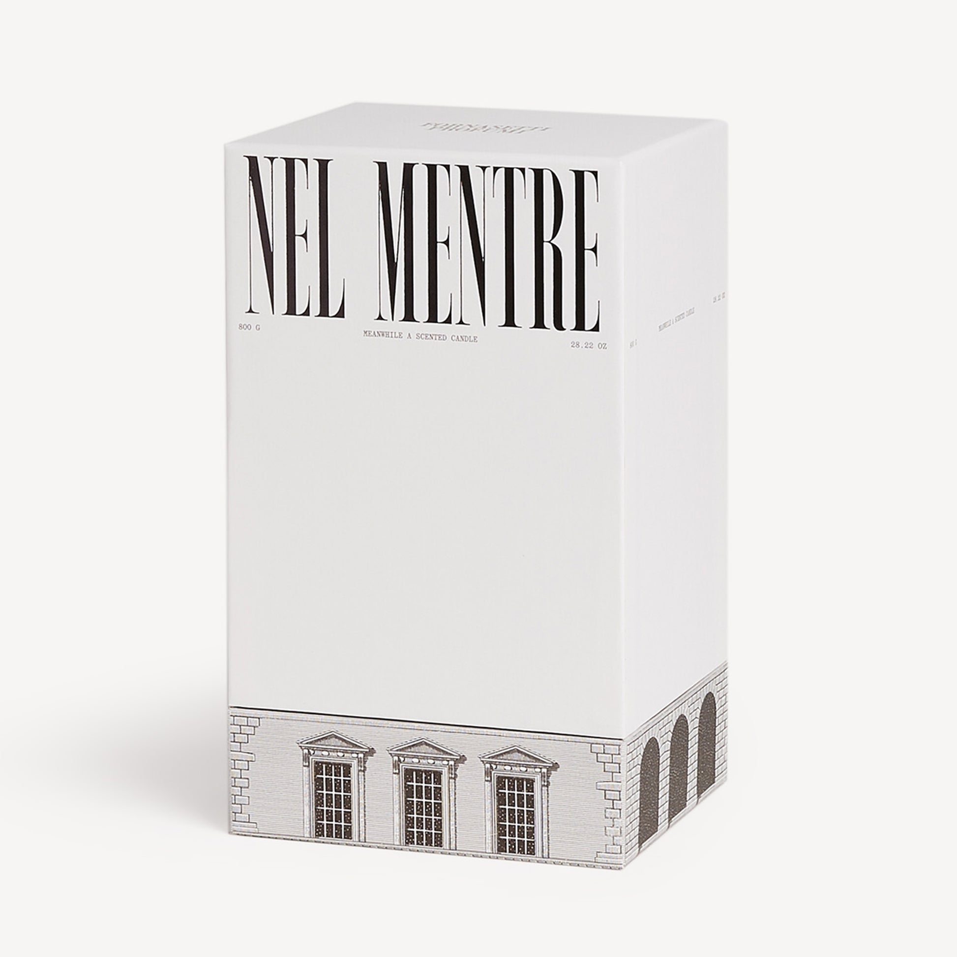 Tall scented Candle NEL MENTRE - Immaginazione Fragrance - Architettura Décor
