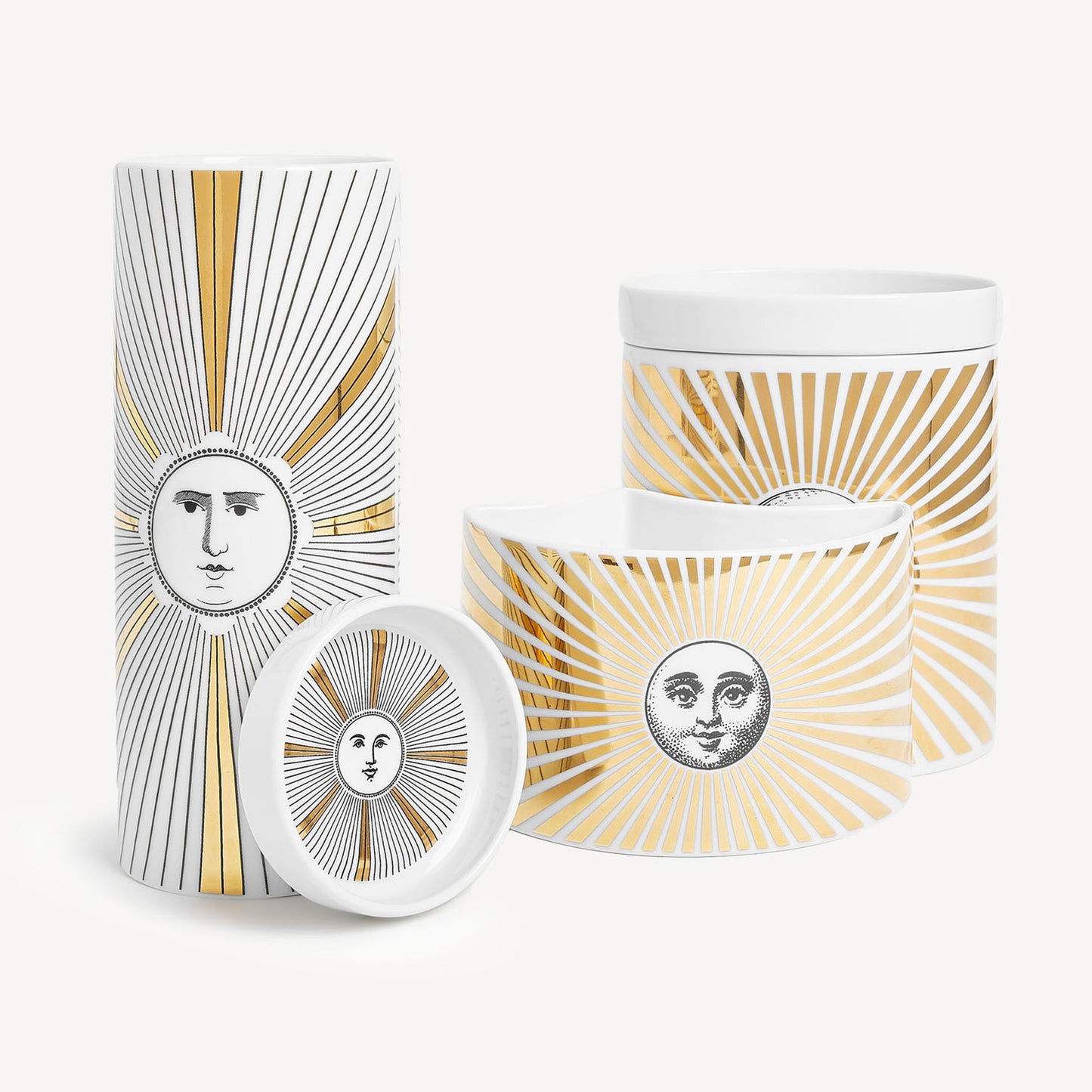 Set of three scented candles NEL MENTRE - Immaginazione Fragrance - Soli Décor