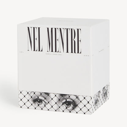 Large Scented Candle NEL MENTRE - Frutto Proibito Fragrance - Mascherina Décor