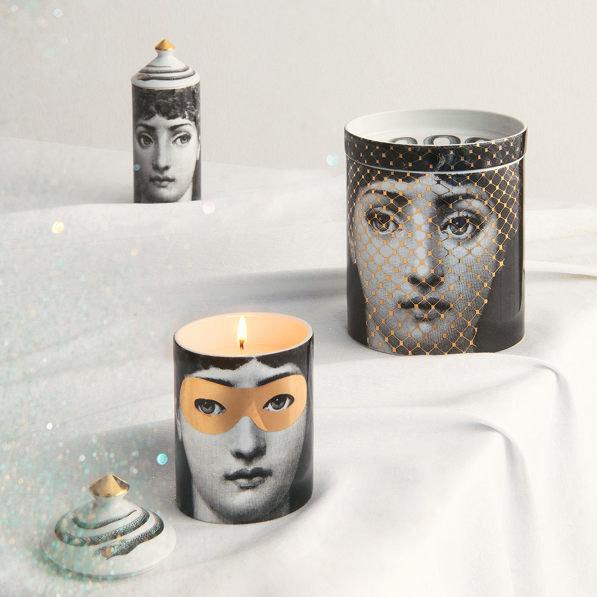 Scented Candle SE POI - Frutto Proibito Fragrance - Mascherina Décor