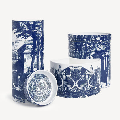 Set of three scented Candles NEL MENTRE - Giardino Segreto Fragrance - Giardino Settecentesco décor