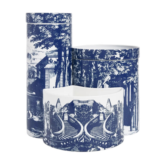 Set of three scented Candles NEL MENTRE - Giardino Segreto Fragrance - Giardino Settecentesco décor 82.89oz