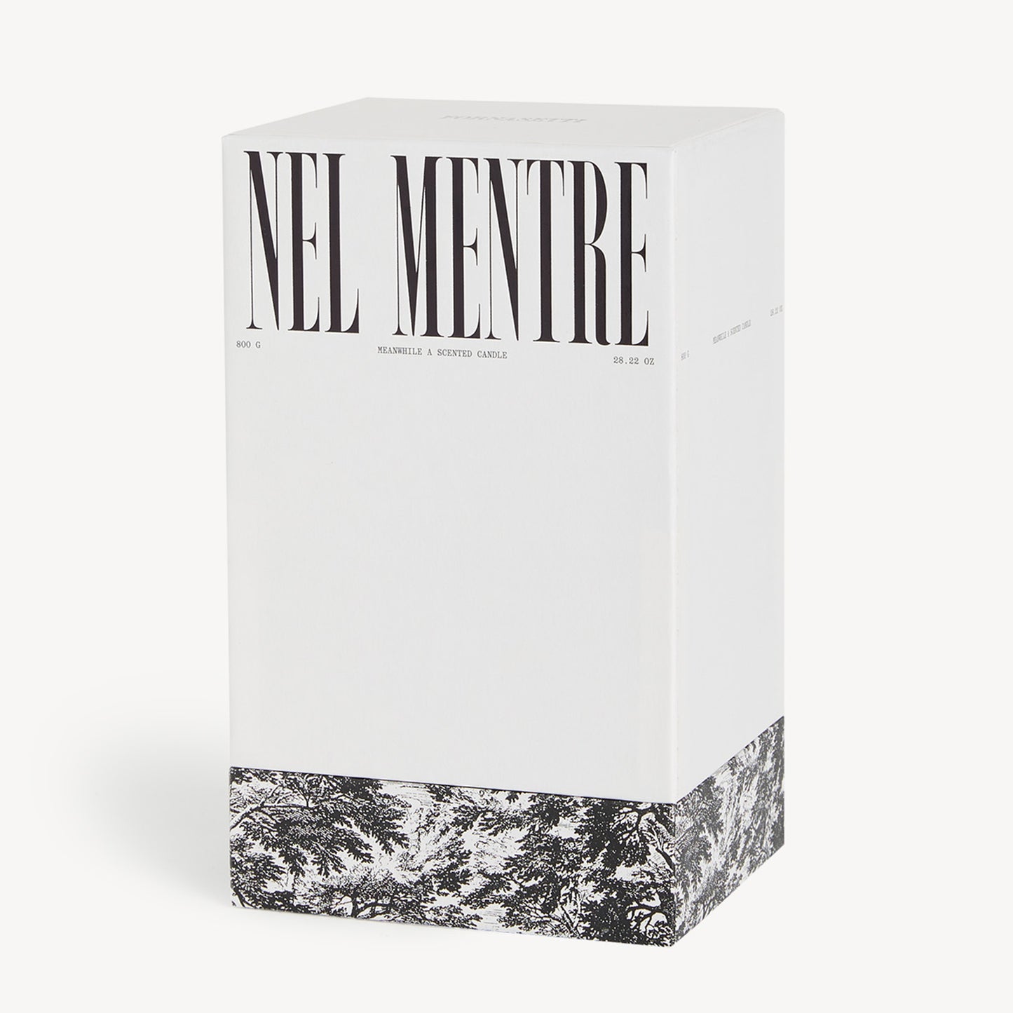 Tall scented Candle NEL MENTRE - Giardino Segreto Fragrance - Giardino Settecentesco décor