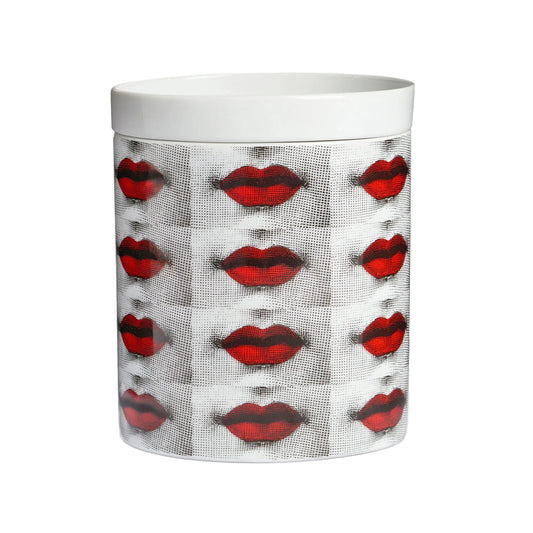 Large Scented Candle NEL MENTRE - Frutto Proibito Fragrance - Bocche Décor 35.98oz