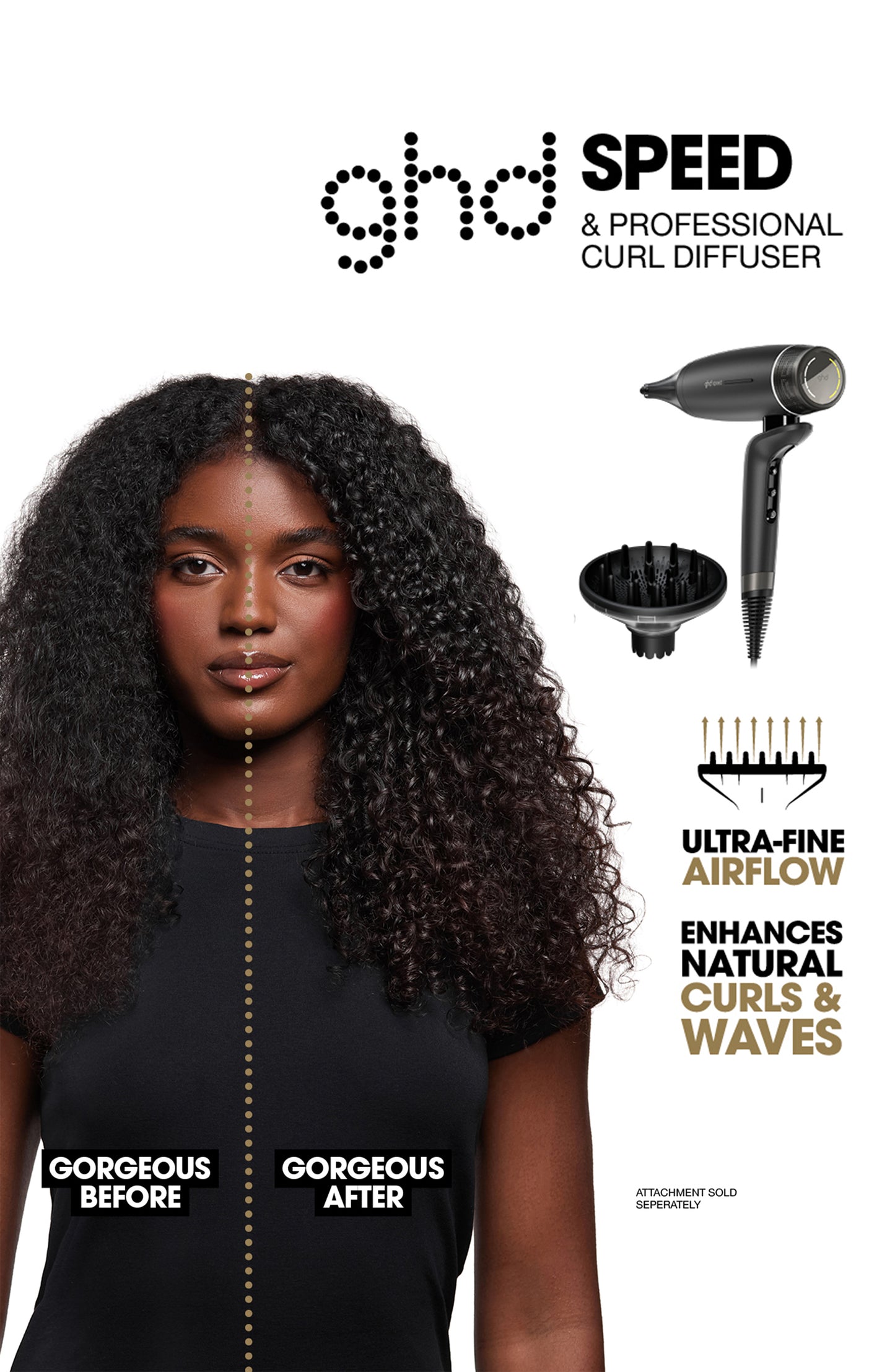 GHD Speed Pro Curly Hair Diffuser
