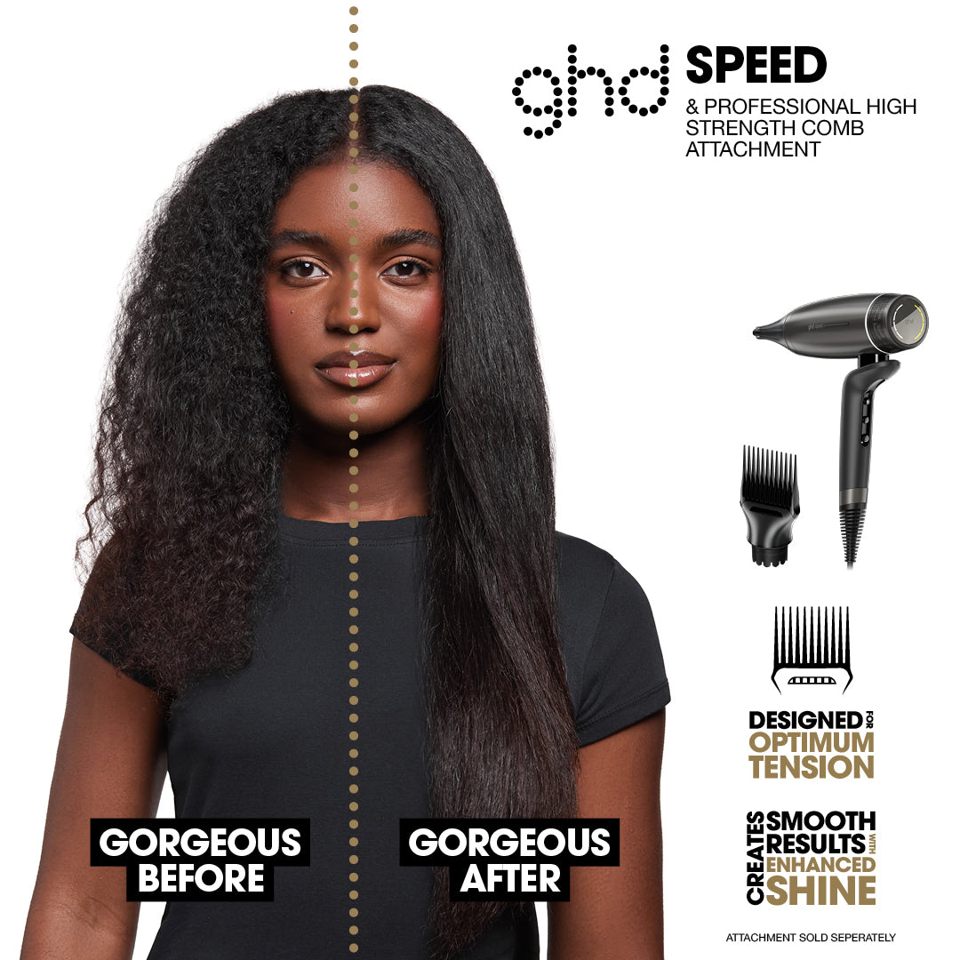 GHD Speed Pro High Strength Hair Dryer Comb