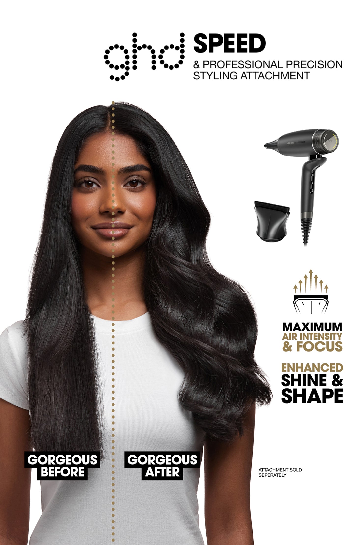 GHD Speed Pro Precision Styling Concentrator