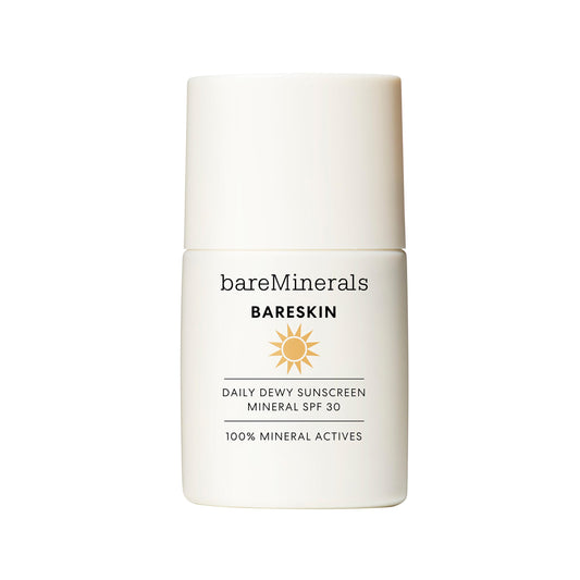 BARESKIN Daily Dewy Sunscreen Mineral SPF 30 1 oz Sheer Untinted