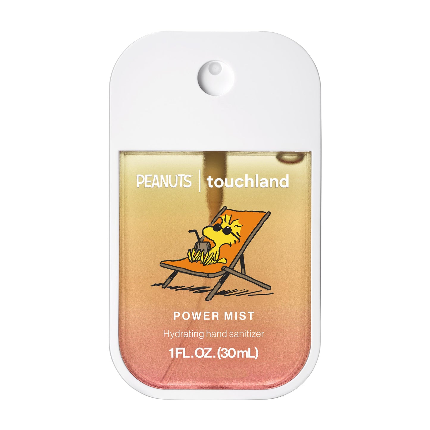 PEANUTS Power Mist Beach Coco 1 fl oz Yellow Orange